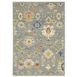 Oriental Weavers Lucca 5507E Grey/ Multi Rug - main flat