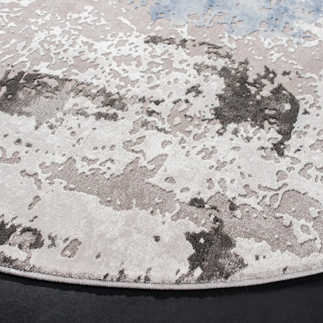 Safavieh Craft 5'-3" x 5'-3" Rug in Grey / Blue