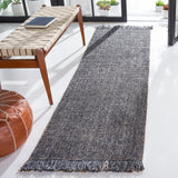 Safavieh Natural Fiber 2'-3" x 10'-0" Rug in Charcoal / Natural