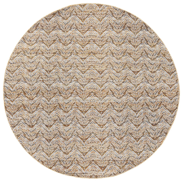 Safavieh Kilim 6'-0" x 6'-0" Rug in Gold / Black