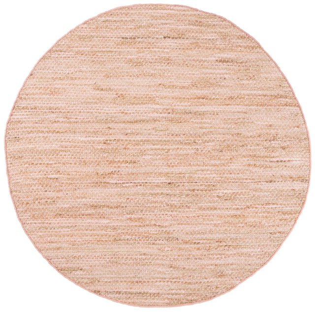 Safavieh Cape Cod 6'-0" x 6'-0" Rug in Pink / Natural