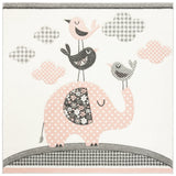 Safavieh Carousel Kids 100 5'-3" x 5'-3" Rug in Pink / Ivory