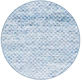 Safavieh Tacoma 6'-0" x 6'-0" Rug in Grey / Aqua