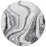 Safavieh Amelia 6'-7" x 6'-7" Rug in Grey / Gold