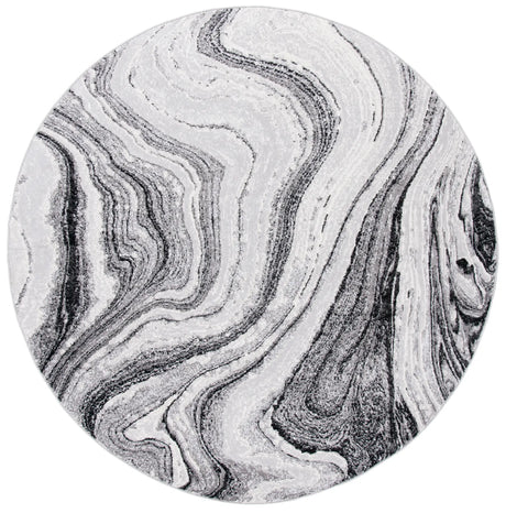 Safavieh Amelia 6'-7" x 6'-7" Rug in Grey / Gold