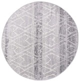 Safavieh Adirondack 6'-0" x 6'-0" Rug in Silver / Ivory