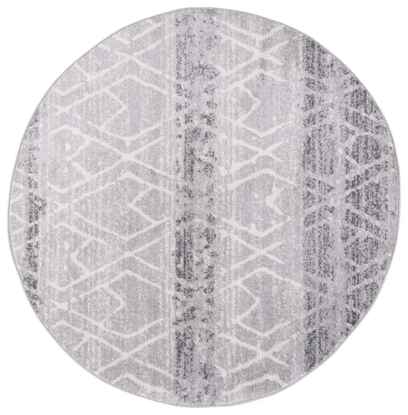 Safavieh Adirondack 6'-0" x 6'-0" Rug in Silver / Ivory