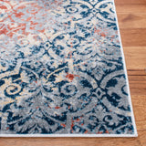 Safavieh Lagoon 4'-5" x 6'-5" Rug in Navy / Brown