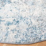 Safavieh Tulum 5'-0" x 5'-0" Rug in Ivory / Blue