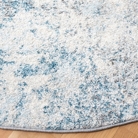 Safavieh Tulum 5'-0" x 5'-0" Rug in Ivory / Blue