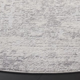Safavieh Amelia 700 5'-3" x 5'-3" Rug in Ivory / Light Grey