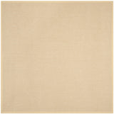 Safavieh Natural Fiber 7'-0" x 7'-0" Rug in Maize / Wheat