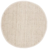 Safavieh Natural Fiber 5'-0" x 5'-0" Rug in Bleach / Ivory