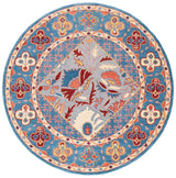 Safavieh Antiquity 6'-0" x 6'-0" Rug in Blue / Red
