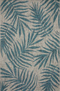 Loloi Isle Ie-10 Grey / Aqua Rugs - main flat