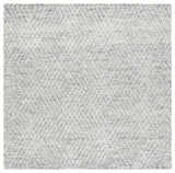 Safavieh Abstract 6'-0" x 6'-0" Rug in Grey / Ivory