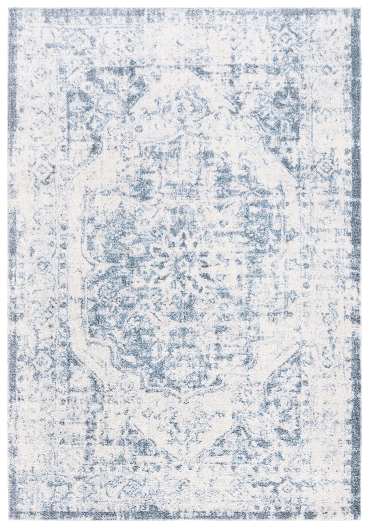 Safavieh Baltimore 4'-0" x 6'-0" Rug in Light Grey / Blue