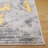 Safavieh Malibu 4'-0" x 6'-0" Rug in Grey / Gold