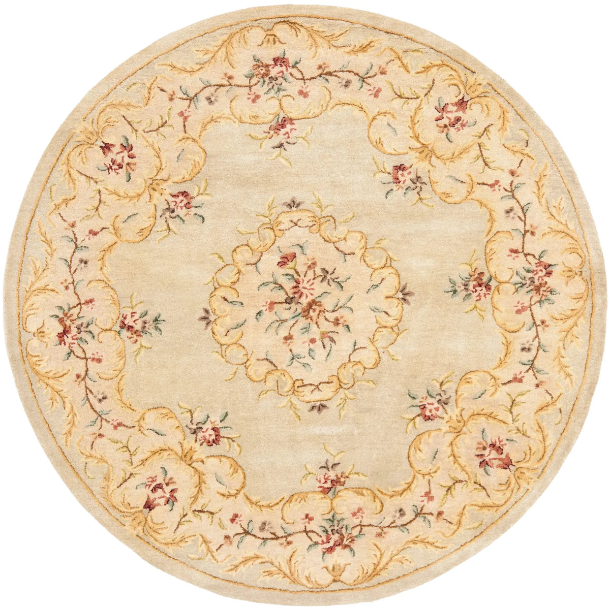Safavieh Bergama 6'-0" x 6'-0" Rug in Light Green / Beige