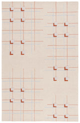 Safavieh Genre 4'-0" x 6'-0" Rug in Beige / Rust
