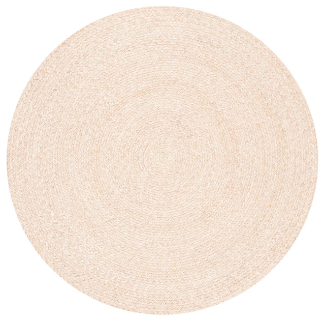 Safavieh Braided 3'-0" x 3'-0" Rug in Beige