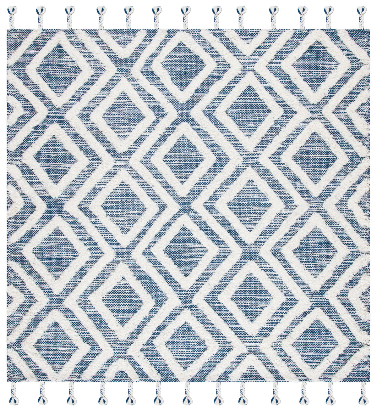 Safavieh Kenya 7'-0" x 7'-0" Rug in Navy / Ivory