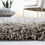 Safavieh Martha Stewart Shag 4'-0" x 6'-0" Rug in Silver