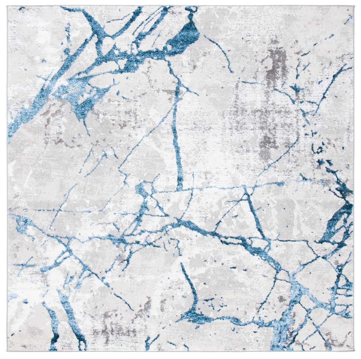 Safavieh Amelia 6'-7" x 6'-7" Rug in Grey / Blue