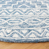 Safavieh Metro 6'-0" x 6'-0" Rug in Blue / Ivory