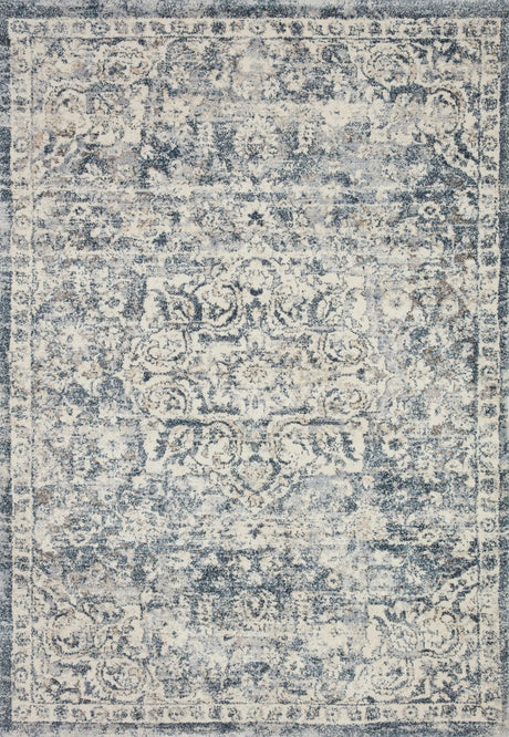 Loloi Theory Thy-02 Ivory/Blue Rugs - main flat