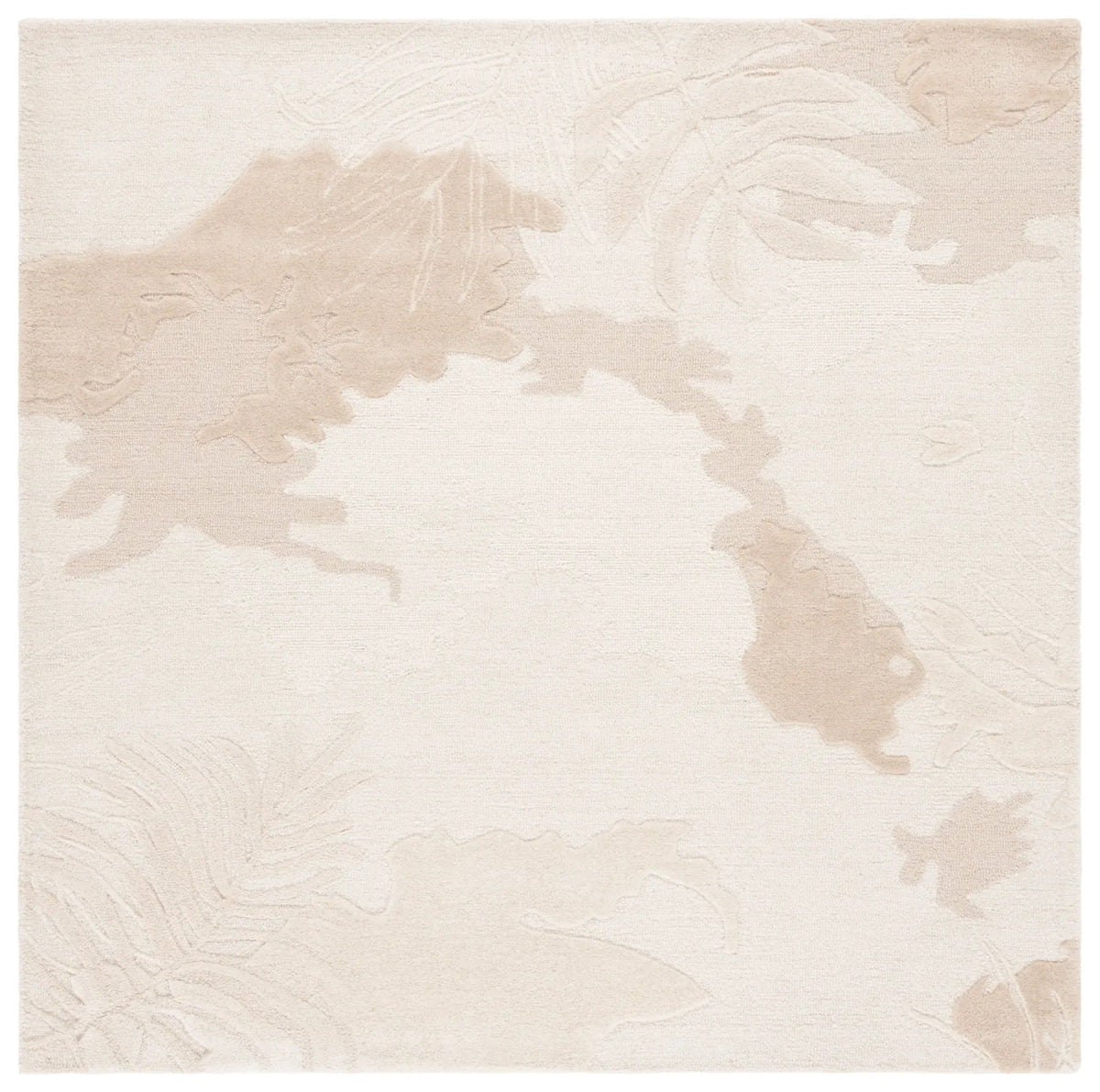 Safavieh Mykonos 6'-0" x 6'-0" Rug in Ivory / Beige