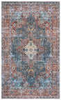 Safavieh Arizona 3'-0" x 5'-0" Rug in Rust / Blue Green
