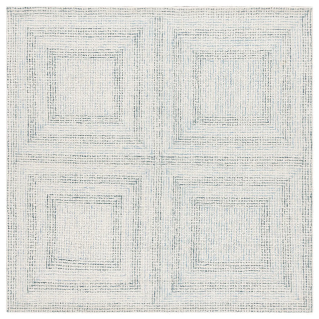 Safavieh Abstract 6'-0" x 6'-0" Rug in Ivory / Blue