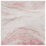 Safavieh Palma 6'-7" x 6'-7" Rug in Light Grey / Red