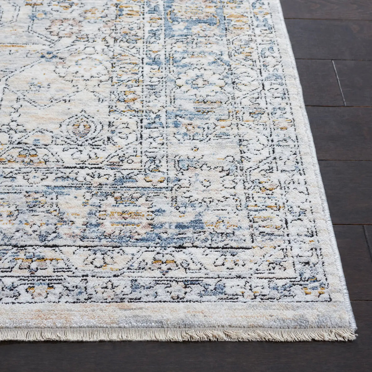 Safavieh Moondust 600 4'-0" x 6'-0" Rug in Grey / Blue