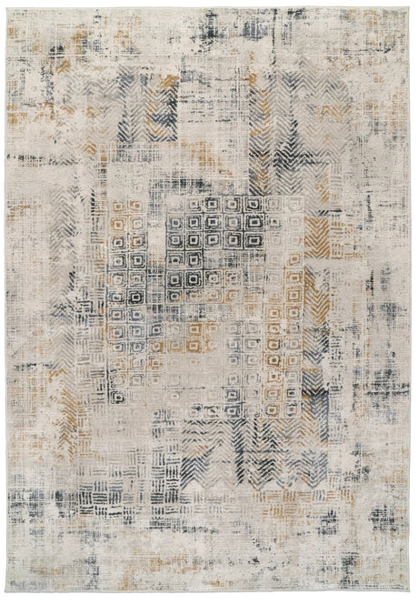 Dynamic Rugs Quartz 27071 Ivory/Slate Rugs - Rectangular