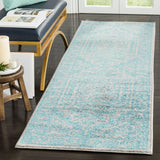 Safavieh Adirondack 2'-6" x 8'-0" Rug in Light Grey / Teal