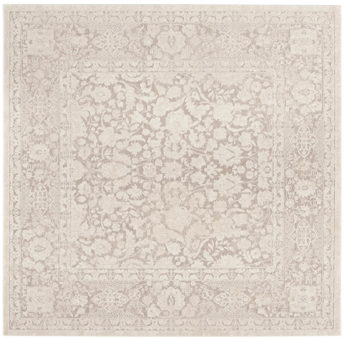 Safavieh Reflection 6'-7" x 6'-7" Rug in Beige / Cream