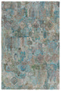 Safavieh Anatolia 4'-0" x 6'-0" Rug in Teal / Green