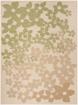 Safavieh Martha Stewart 6'-7" x 9'-6" Rug in Beige / Sweet Pea