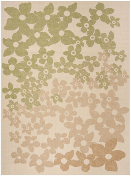 Safavieh Martha Stewart 6'-7" x 9'-6" Rug in Beige / Sweet Pea