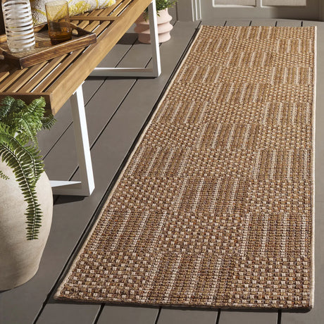 Safavieh Sisal All-Weather 2'-2" x 8'-0" Rug in Natural / Brown