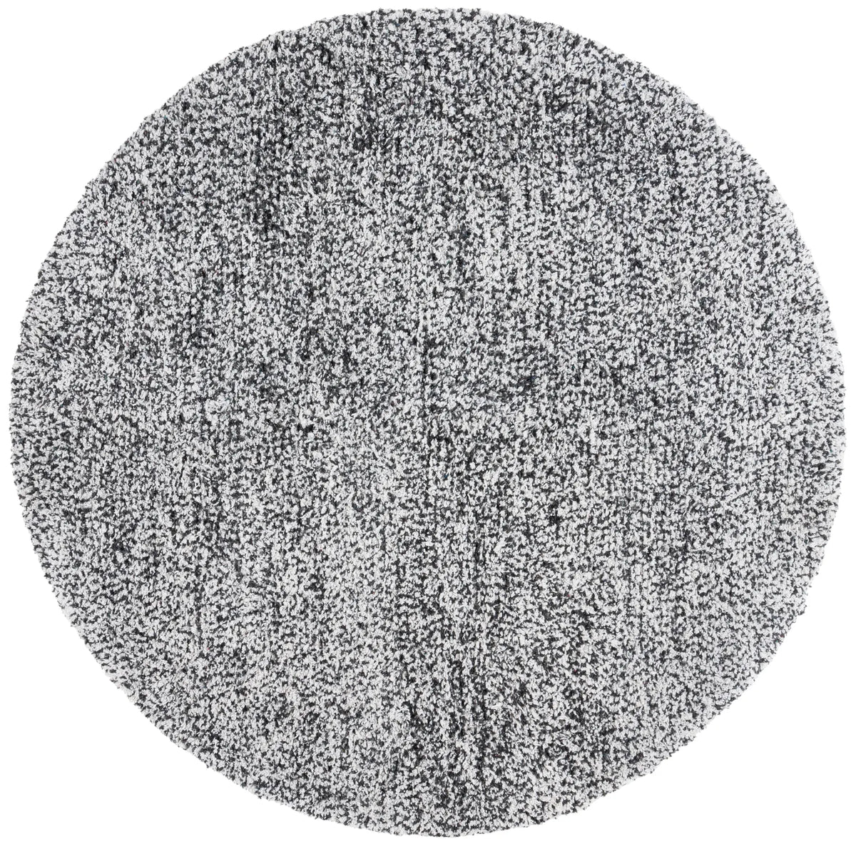 Safavieh Berber 6'-0" x 6'-0" Rug in Ivory / Black