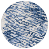 Safavieh Jasper 100 6'-7" x 6'-7" Rug in Navy / Ivory