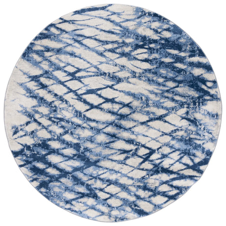 Safavieh Jasper 100 6'-7" x 6'-7" Rug in Navy / Ivory