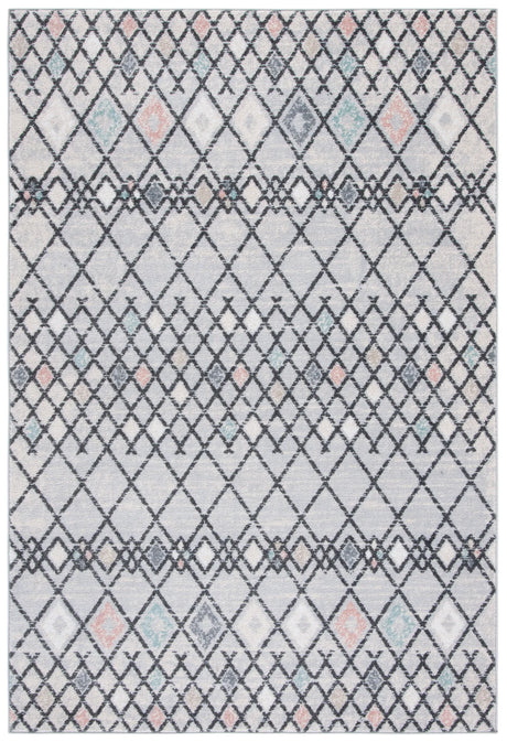 Safavieh Amsterdam 4'-0" x 6'-0" Rug in Grey / Ivory