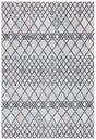 Safavieh Amsterdam 4'-0" x 6'-0" Rug in Grey / Ivory