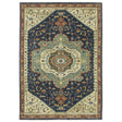 Oriental Weavers Sphinx Francesca Fr09F Blue/ Multi Rug - main flat