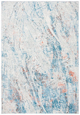 Safavieh Tulum 4'-0" x 6'-0" Rug in Ivory / Blue