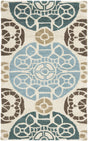 Safavieh Wyndham 2'-0" x 3'-0" Rug in Beige / Blue